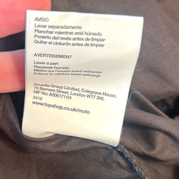 TOPSHOP, Luxury Cotton Twirl-Able,Kilt-Buckled,Full Skirt, EUC,Glorious,Size 14 - Picture 8 of 12